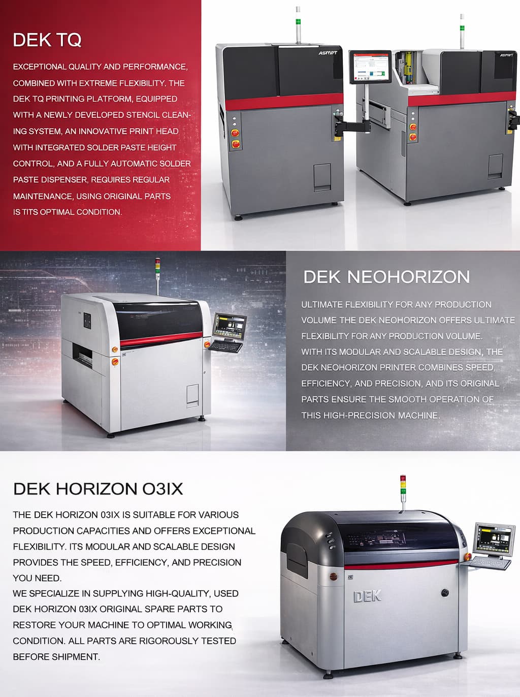 DEK printer spare parts.jpg